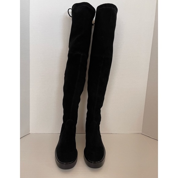 NEW Stewart Weitzman Lowland Lift thigh high boots - Picture 8 of 16
